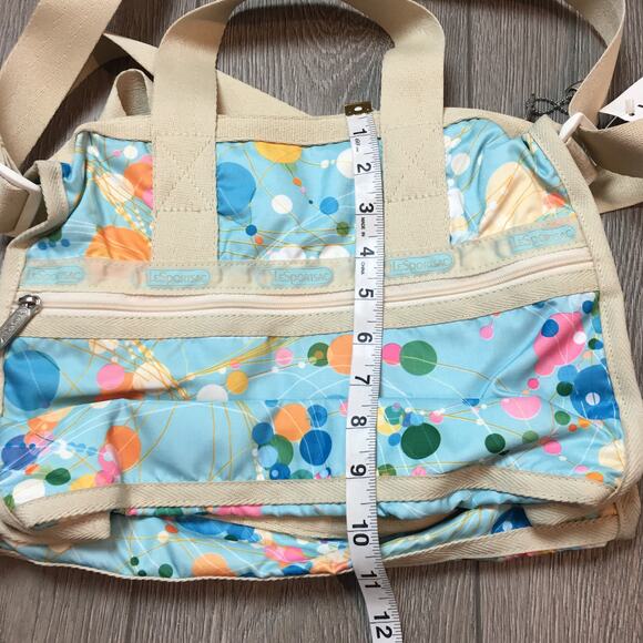 NWT Lesportsac Small Weekender Fizz blue - Picture 7 of 7